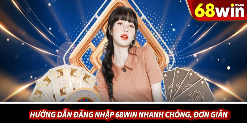 Hướng dẫn đăng nhập 68win nhanh chóng, đơn giản